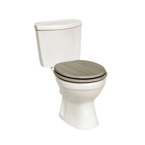 Couvre-siège de toilette à dégagement rapide en MDF européen Matériau en bois gris en forme de <span class=keywords><strong>O</strong></span> moderne - Product Image 4