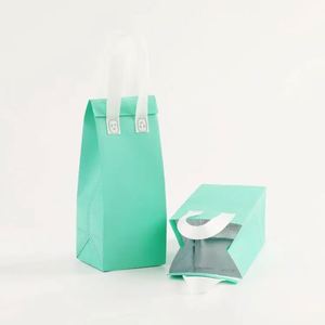 Bolsa de Aislamiento Térmico para Bebidas de Café, No Tejida, para una Sola Taza, Portátil, para Llevar, de Aluminio, Directo de Fábrica - Product Image 6