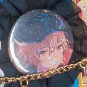 Insigne de bouton en fer blanc lenticulaire personnalisé avec nom, épingle en métal, logo, impression offset, cadeaux d'affaires, artisanat textile et tissu, vente en gros - Product Image 2