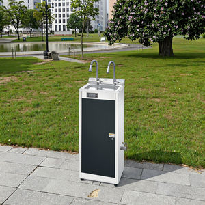 Bebedero Eléctrico de Acero Inoxidable 316 para Exteriores, Montado en Pedestal, con Ósmosis Inversa, Instalación de <span class=keywords><strong>Agua</strong></span> Fría - Product Image 2