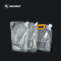Sac liquide biodégradable de bec supérieur de la Chine/poche de bec/poche claire de bec d'eau debout