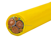 Câble en caoutchouc PUR Buflex M Buflex X Prem 0,6/1(1,2)kV avec 2 conducteurs pilotes, câble en cuivre nu flexible POLYURÉTHANE