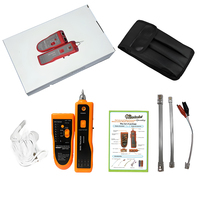 Testeur de câbles multifonction Wire Tracker UTP/STP RJ11 RJ45 Détecteur de réseau téléphonique Localisateur de ligne Rouge/Jaune/Bleu