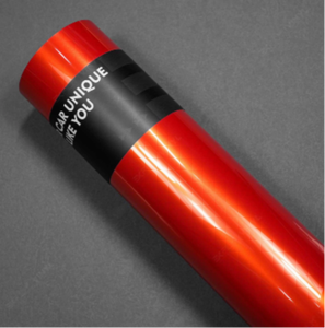 <span class=keywords><strong>Film</strong></span> de protection de peinture automobile PET métallisé orange vif, rouleau de 1,52*16m, luxe, anti-UV, anti-jaunissement - Product Image 1