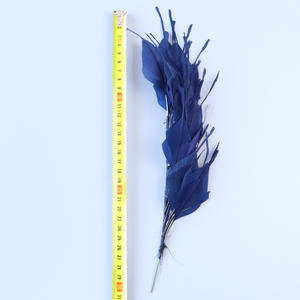Spock Goose Feather Cut Hart Big Floating Wire Flower Corsage Kopfschmuck Peacock Silk Flower Kleidung Anhänger Diy Crafts - Product Image 3