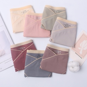 Slip <span class=keywords><strong>Premaman</strong></span> Senza Cuciture in Cotone Tinta Unita, Soluzione Comoda per il Supporto della Pancia Durante la Gravidanza - Product Image 4