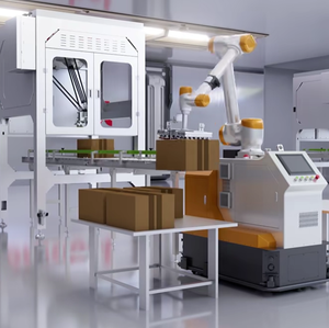 Robot de Paletización Inteligente Atomrobot AM-30, Radio de Trabajo de 1600 mm, Altura Vertical de 2300 mm, Estación de Trabajo Robótica - Product Image 1
