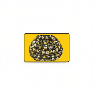 Set Letto per Animali Domestici in Tre Pezzi Imbottito in Cotone Modello YM1266 - Product Image 2