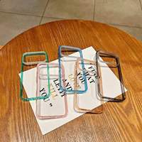Coque de téléphone transparente de luxe élégante en gros, compatible avec la recharge sans fil, antichoc, pour iPhone 17 Pro Max