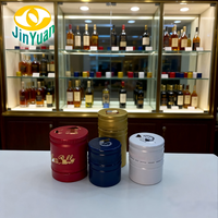 Tapas de Aluminio ROPP de Alta Precisión de 30*35 mm con Revestimiento Personalizable, Cierres Reutilizables Ecológicos para Botellas de Vodka y Whisky