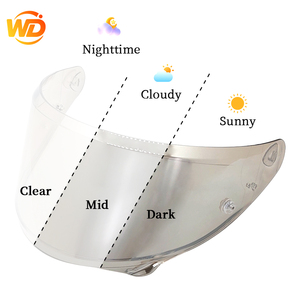 Solution toutes saisons pour HJC HJ-42 <span class=keywords><strong>RPHA</strong></span> 12 : Visière de remplacement photochromique - Protection solaire et UV, utilisation jour et nuit - Product Image 4
