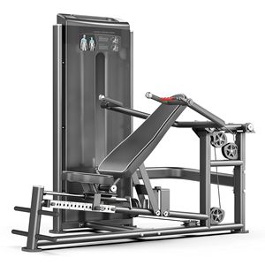 Machine de musculation professionnelle à double fonction, presse pectorale assise / presse épaules, équipement de musculation commercial pour salle de sport - Product Image 1