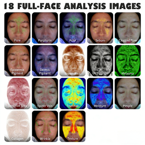 เครื่องวิเคราะห์ผิวหน้า Ai สแกนวิเคราะห์สภาพผิวหน้า ตรวจจับการดูแลผิวหน้า สำหรับร้านเสริมสวยและร้านเครื่องสำอาง - Product Image 4