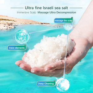 Organic Private Label Sea Salt Removes Buildup Exfoliates <strong>Dry</strong> Hair <strong>Shampoo</strong> Anti Itching Deep Conditioning Scalp Scrub <strong>Shampoo</strong> - Product Image 4