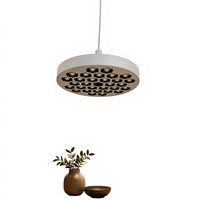 Luminaire suspendu en nid d'abeille moderne, lampe de plafond LED 48V pour salon, éclairage ambiant chaud