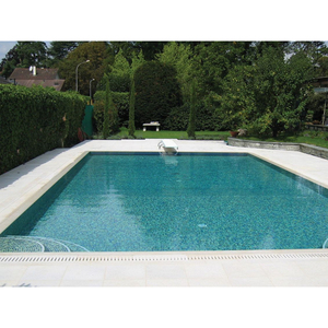 Fabriqué en Espagne, mosaïque 25X25 G326, carrelage en verre recyclé brillant et écologique pour piscine, spa et revêtement décoratif - Product Image 2