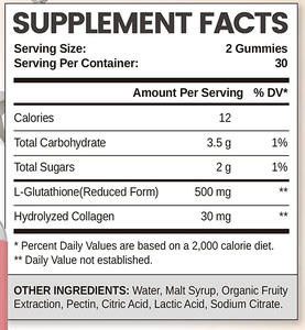 Vendite dirette in fabbrica adolescenti adolescenti glutatione gommose integratori per aspetto giovanile per sbiancamento linee sottili - Product Image 5