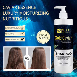Caviar Pellicules Shampooing 500ml Luxe Organique Kératine Styling Profondément Hydratant Supplément pour Cheveux Bouclés Core Nutrition Care - Product Image 2