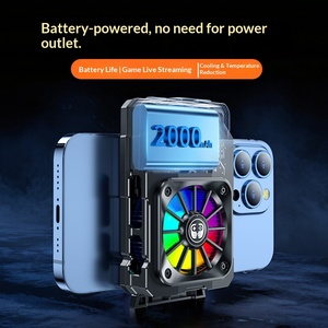 Enfriador de Teléfono Móvil Recargable con Semiconductor Modelo <span class=keywords><strong>FS15</strong></span>, Dispositivo de Enfriamiento Inalámbrico para Transmisión en Vivo al Aire Libre con Ahorro de Energía - Product Image 3
