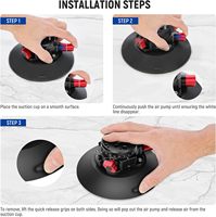 Support à ventouse pour appareil photo Neewer 6 pouces/15,2 cm avec rotule et bras articulé, fixation métallique à ventouse pour pare-brise de voiture et tableau de bord