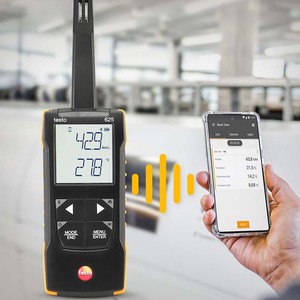 Higrómetro Digital Testo 625, Medidor de Temperatura y Humedad Compacto y Portátil para Uso en Laboratorio, China - Product Image 2
