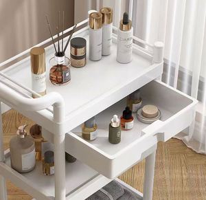 Carrito de metal de fábrica para peluquería y salón de belleza Carrito de herramientas de barbería multifunción para hoteles Baños y supermercados - Product Image 5