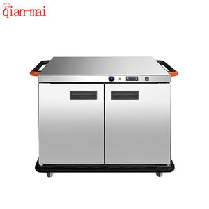 Gabinete de Calor Comercial de Doble Puerta para Banquetes, Gabinete Vertical Calefactado para Cocina, Calentador de Alimentos para Hotel, Gabinete de Conservación de Alimentos Calientes - Product Image 5