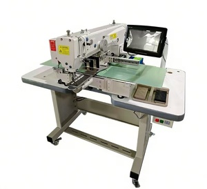 Machine à coudre industrielle électronique programmable automatique à petit point pour chaussures, point noué, neuve - Product Image 1