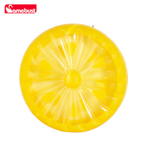 Samebust Lemon <b>Inflatable</b> <b>Float</b> PVC Floating Lounger Seat For Pool Fun - Product Image 4