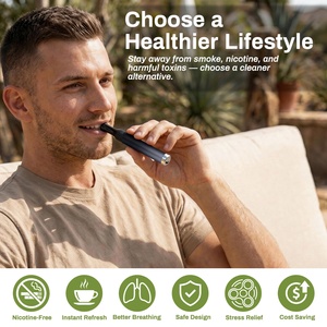 Aluminium Oxide Breathing Tool Nicotine Free Men Anxiety Relief Eco Friendly Gift Lightweight - Product Image 4