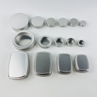 Envase de Aluminio para Jabón de Oveja, Tarro Cosmético de Metal de 30g 50g 60g 70g 100g 100ml 120ml 150ml 200ml para Jabón Artesanal