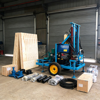 Machine de forage de puits d'eau compacte, machine de forage de puits d'eau diesel à couple élevé pour l'alimentation en eau des fermes résidentielles