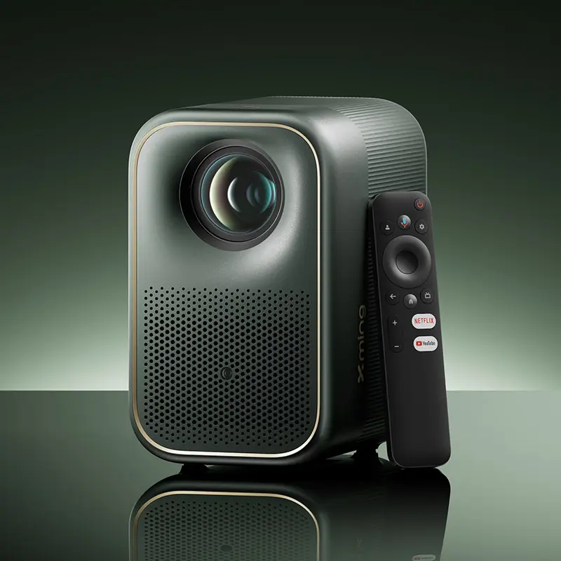 2023 Gloednieuwe Wupro X Formovie Xming-Pagina Één Projector 'S Werelds Eerste Google Tv-Projector 500 Cvia Lumen Slimme Projector