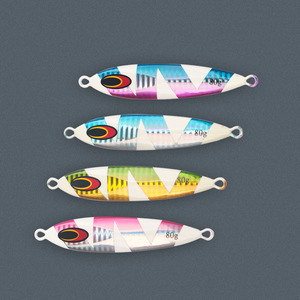 Leurre métallique 80g pour la pêche au fond de la mer, pour la maquereau, le barracuda, le groupé, le thon, la pêche en bateau - Product Image 1