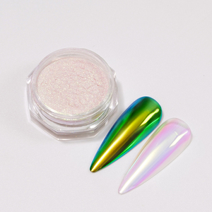 Aurora Fairy Moon Espejo mágico en <span class=keywords><strong>polvo</strong></span> Brillo <span class=keywords><strong>de</strong></span> uñas color decorativo gradiente salón <span class=keywords><strong>de</strong></span> uñas especial - Product Image 1