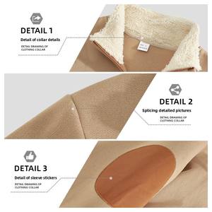 Ensemble de survêtement tendance pour <span class=keywords><strong>homme</strong></span> 2025, polo <span class=keywords><strong>croisé</strong></span> à manches longues, sweat-shirt à demi-chemise brodé pour <span class=keywords><strong>homme</strong></span> - Product Image 2