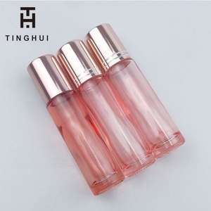 10ml <b>Roll</b>-<b>on</b> <b>Perfume</b> Bottle 10ml Roller Bottle for Essential Oils Clear Amber Glass <b>Roll</b> <b>on</b> Bottle With Metal Roller Ball - Product Image 5