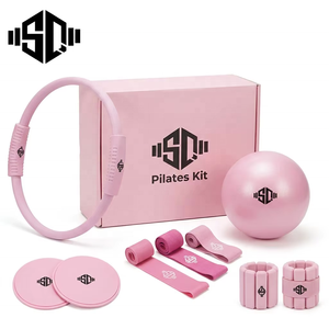 Kit de Barra de <span class=keywords><strong>Pilates</strong></span> Portátil con Bandas de Resistencia, Set de Yoga y <span class=keywords><strong>Pilates</strong></span> Profesional con Logotipo Personalizado para Ejercicios de Glúteos y Piernas - Product Image 1