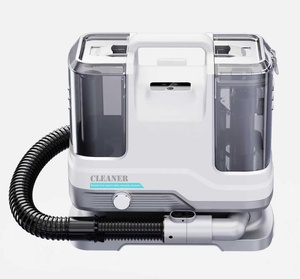 Nettoyeur de tapis à vapeur électrique portable à haute pression avec seau d'agent de nettoyage séparé - Product Image 5