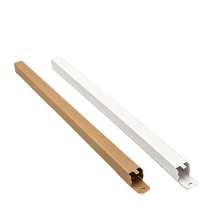 Caja de embalaje de cartón rectangular larga personalizada de 230 g/m² para barra de pesas con tubo de luz - Product Image 1