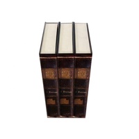 Boîtes décoratives vintage personnalisées en forme de faux livre, boîtes de rangement cachées pour la décoration