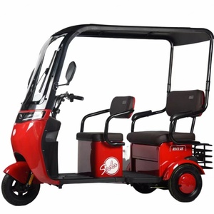 Tricycle électrique à gros pneus de 14 pouces de haute qualité, 3 roues, ouvert, pour passagers, avec une tension de 48V, certifié EEC - Product Image 2