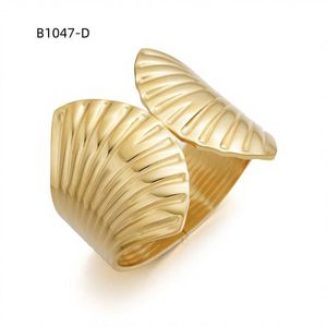 Amy Amy Fashion Bangle B1047 <b>Silver</b> Plated <b>Cuff</b> <b>Bracelet</b> For Women Trendy Plant Design Gift Jewelry - Product Image 3