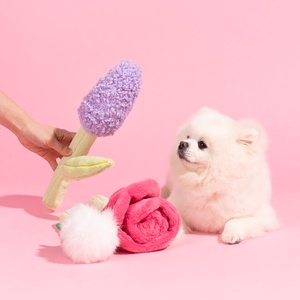 Giocattolo per Animali Domestici a Forma di Fiore - Gioco Sonoro con Nascondiglio per Snack, Resistente ai Morsi per Cani e Gatti, Regalo di Compleanno - Product Image 2
