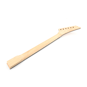 Cuello de <span class=keywords><strong>guitarra</strong></span> eléctrica 24 trastes 25,5 pulgadas diapasón de arce tuerca de bloqueo reemplazo para <span class=keywords><strong>guitarra</strong></span> estilo <span class=keywords><strong>Jackson</strong></span> cabeza izquierda - Product Image 4