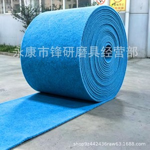 Industrial Scouring <b>Pad</b> 1500# Ultra Fine <b>Foam</b> Polishing <b>Pad</b> For Stainless Steel And Aluminum Alloy Orange Blue Cylinder Shape - Product Image 2
