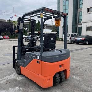 מכירות הנחה על יפני משומש 1.5 טון מלגזה מלגזה מלגזה חשמל למקלזה לתעשיות מסעדות וקמעונאות - Product Image 2