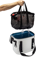 Sac isotherme moderne en TPU imperméable, isolation thermique, conservation de la glace pendant 48 heures pour pique-nique, camping, stockage alimentaire - Capacité de 20 canettes, souple