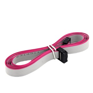 10Pin Flat <b>Ribbon</b> Cable With 2x5 IDC Connectors AWM2651 <b>Wire</b> Industrial Use PVC Insulation Copper Conductor - Product Image 2