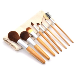 Pinceaux <span class=keywords><strong>de</strong></span> maquillage vegan en bambou gravés, très demandés - Product Image 2